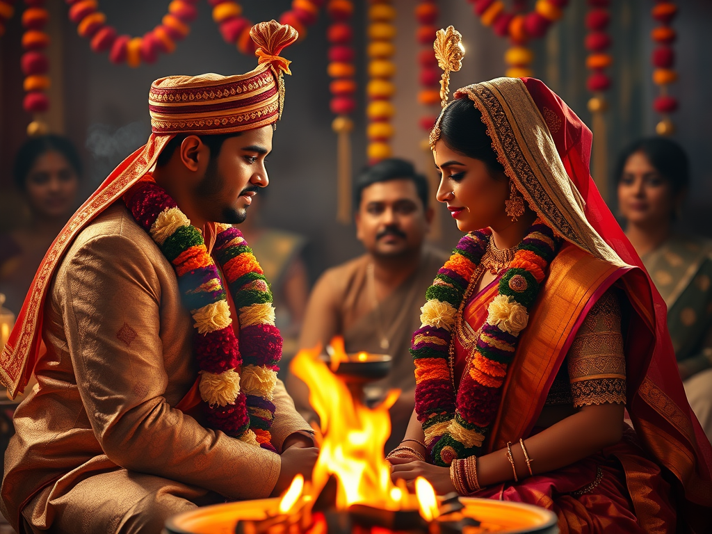 Understanding Saptapadi: The Seven Vows in Marathi&nbsp;Weddings